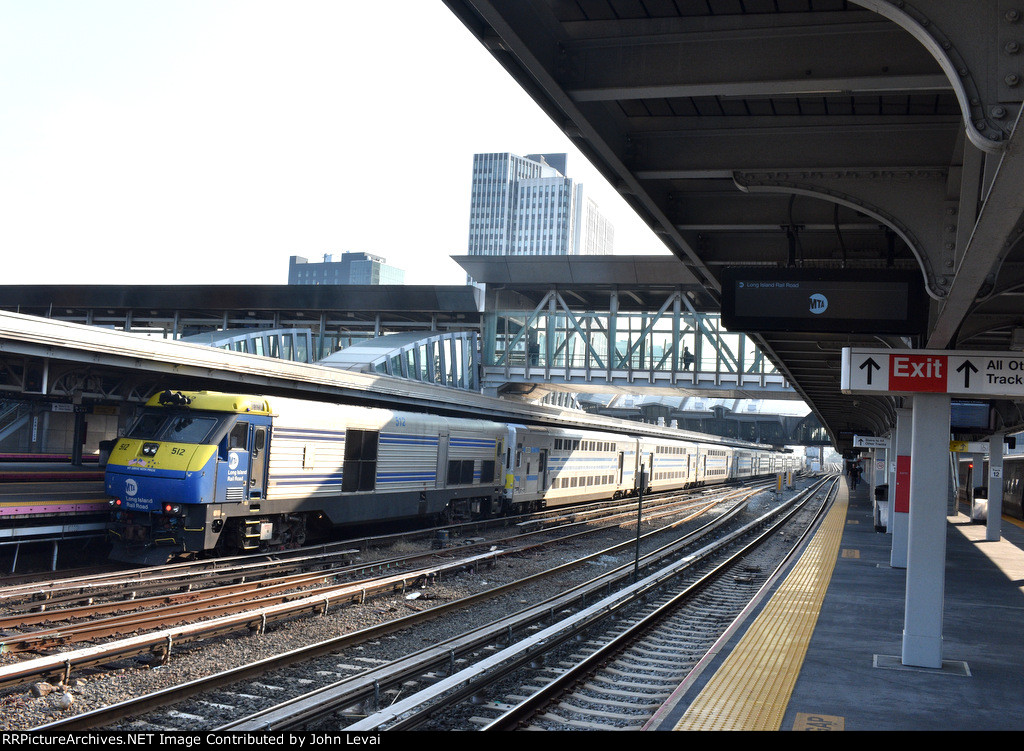 LIRR Train # 6008 picking up passengers for the trip to the resort communities on the South Fork of Long Island as far east as Montauk